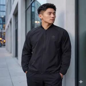 [매장정품] adidas 슈퍼스타 트랙탑 - 블랙 / IM9883 b3a484