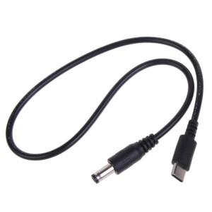 USBC TypeC-DC 5.5x2.1mm 9V 12V 15V 20V PD 트리거 전원 케이블 변환기 어댑터 라인 LCD 모니터 방송 라디