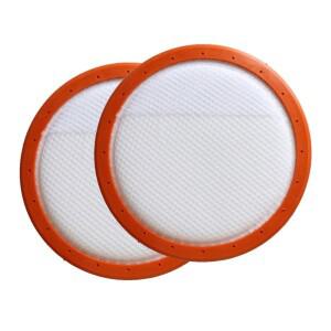 2Pcs 130mm 빨 수있는 진공 청소기 필터 라운드 HV 면 요소 Midea C3-L148B VC14A1-VC 용 HEPA
