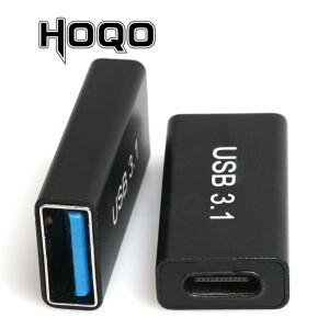 휴대폰 컴퓨터 패드의 경우 USB 3.1 C타입를 A 암 B 수-암 OTG 수 어댑터에 연결합니다.