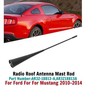 포드호환 머스탱 2010-2014 용 라디오 루프 안테나 마스트 로드 AR3Z-18813-A AR3Z18813A 자동차 액세서리