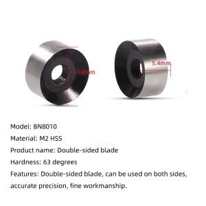 DB1000 판금 디버링 트리머 스크레이퍼 도구 0-12mm 범위 버 커터 양면 트리머 BN8010 블레이드