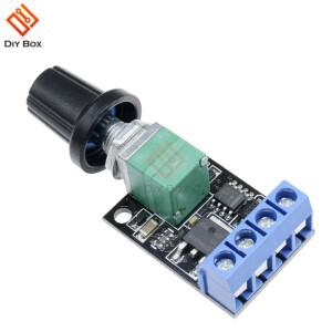 DC 전동 속도 조절기 PWM 무단 컨트롤러  LED 디밍  초고 선형 밴드 스위치  5V-16V  10A