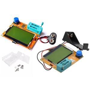 다이오드 트라이오드 커패시턴스 ESR 미터  MOS PNP LCR-T4 트랜지스터 테스터  LCD 디스플레이  Mega328