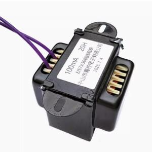 100mA 10H 15H 20H 완전 차폐 튜브 초크 코일 인덕터 검정색 페인트 쉘 EI57X30