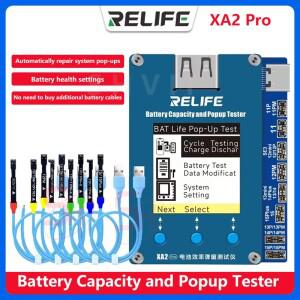 RELIFE XA2 OSS W09 Pro iphone 호환 11-15 시리즈용 배터리 효율성 팝업 테스터 창 수정 해결