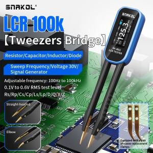 SNAKOL BD2 스마트 핀셋 LCR 디지털 브리지 테스터: 저항  커패시턴스  인덕턴스  다이오드  전압의 원키