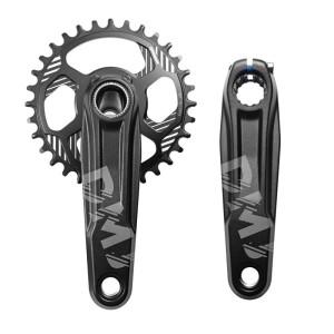 Prowheel MTB 크랭크 산악 자전거 스프로킷 160mm 0mm/3mm 오프셋 28T-38T 체인링 8-12 속도 7075 Al 합금