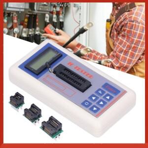 IC 트랜지스터 커패시터 테스터 집적 회로 다이오드 검사기 감지기(5V 3.3V 자동 모드 포함)
