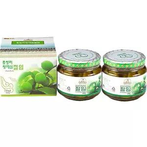 홍쌍리청매실 절임 2개x430g 절임 청매실 매실장아찌 홍쌍리장아찌 광양 농원