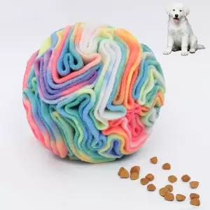반려견용 Ablechien 스너플 볼 강아지 간식 장난감 인터랙티브 먹이 찾기 퍼즐 대형견용 농축