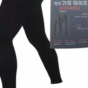 남성 기모 무발 타이즈 스타킹 검정) SY2001-1 레그삭스 스타킹양말 롱삭스 기모타이즈