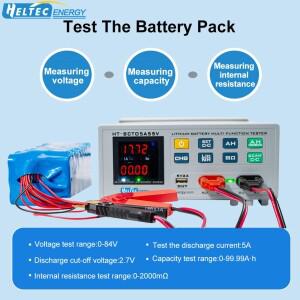리튬 배터리 팩 용량 테스터  Lipo  Lifepo4 부하 노화  전압 측정  36v  48v  72v