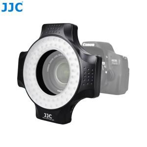 JJC 매크로 LED 링 플래시 세트 canon호환 NIKON호환 SONY호환 olympus호환 Pentax DSLR 카메라 용 6 어댑