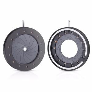 광학 조리개 모듈  조정 가능 수동 M4 브래킷  현미경 카메라 레이저 옵션  1.5-25mm