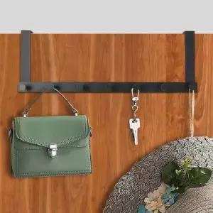 7구 도어 후크 52x18cm 문에거는옷걸이 도어후크옷걸이