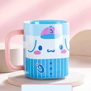 투톤 이유식용품 산리오 사각 머그컵 400ml