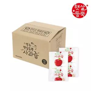 햇살듬뿍 사과즙 100mlX100포 대용량 100포 벌크형120697