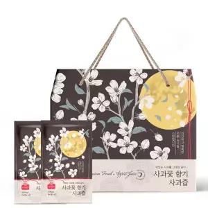 사과꽃향기 사과즙 100mlX30팩X2박스 명절 선물용120698