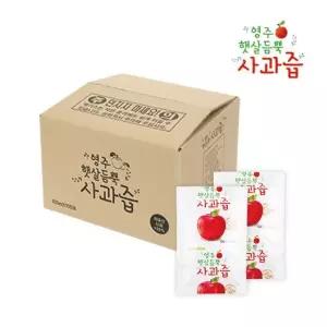 햇살듬뿍 사과즙 100ml X 80포120699
