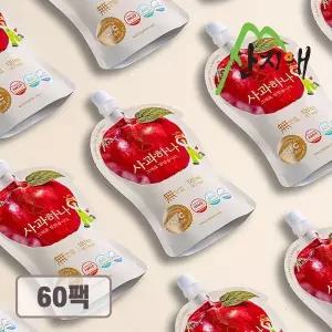 산지애사과즙 착즙 NFC 사과원액주스 60팩120711