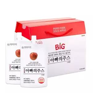 아빠의주스 사과즙 180ml 대용량 30개입 한박스120713