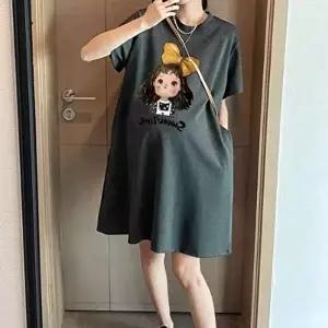 고품질 임부원피스 산모원피스 임부원피스 임산부원피스 산모원피스 미디원피스 반팔원피스 WFO4SEI