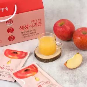 첫눈에 반한 생생사과즙 30포 사과 사과즙 선물용120726