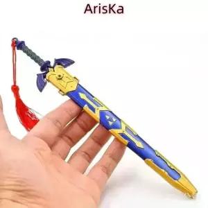 씨플  젤다의전설 젤다 링크 마스터 소드 미니 무기 칼 피규어 굿즈 마스터소드