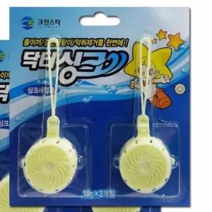 걸이식 싱크대 거름망세정제 6개 씽크대세정제 씽크대배수구클리너 배수구세정제
