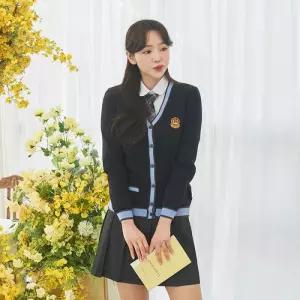 교복몰 백합주름치마 차콜(전체 주름 교복치마) 교복