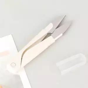 오너클랜 WL 실밥 제거 다용도 뚜껑 쪽가위 바느질 뜨개용품 바느질가위 미니쪽가위 수예가위