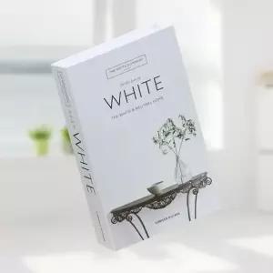인테리어북 디피북 열리는모형책 페이크북 화이트 열기구모빌 소품샵 벽면인테리어