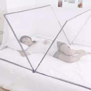 접이식 원터치 더블 모기장 텐트 폴딩 침대 사각 싱글