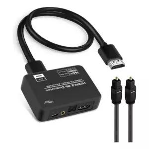 4K HDMI2.0 to AV 스레레오 SPDIF ARC 스피커 앰프 오디오출력 사운드 소리분리