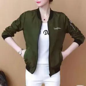여성 간절기 양면 블루종 점퍼 야구 자켓 항공 재킷