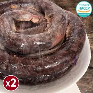 30년 전통 토종순대 야채순대 2KG X 2개