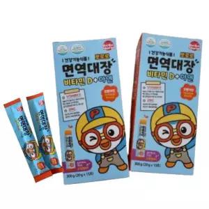 (1+1) 뽀로로 면역대장 비타민D+아연 20g 15포