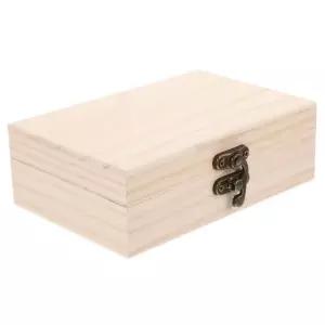 보물상자 나무 보관함 수제 기념품 Caja Madera 상자 보물 미니 공예 대량 여행