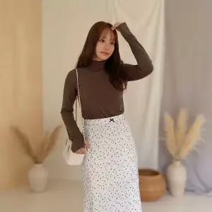 [하프클럽/]여성용 롱슬리브 모크넥 편한 티셔츠 남방 블라우스