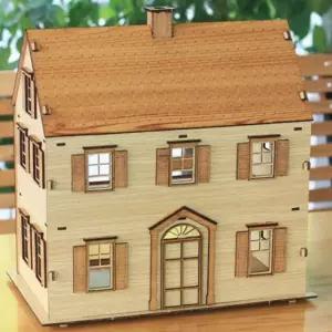 목재퍼즐 목재모형 Judy House Garland 3D [m702174]