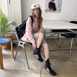 여성 여름 쿨 와이드 데님 반바지 팬츠 쇼츠 루즈핏