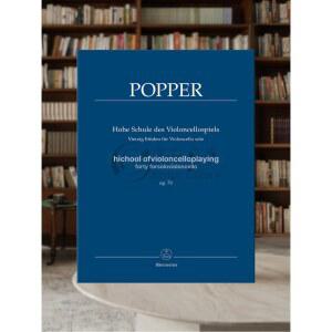 악보집 연주 첼로 popper 음악 모음곡 포퍼 악보