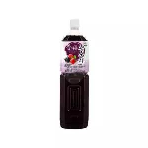 TBZ 참다음 복분자 5배희석 1.5L 음료베이스 복분자원액 카페 식자재 과일원액 희석용 착즙쥬스
