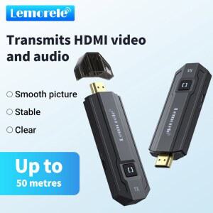 무선미러링 무선 HDMI 송수신기 디스플레이 연장기 노트북 1080P TV 동글 어댑터 모니터