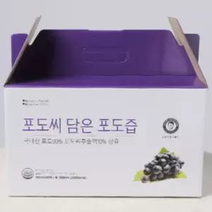 김재식헬스푸드 포도씨 포도즙 건강 착즙 100ml 50팩 BNS