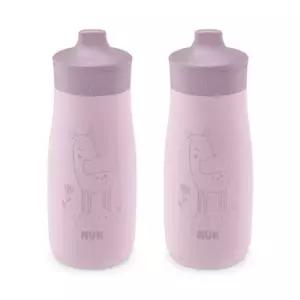 누크 유아 스파우트컵 휴대용 자기주도 물병 300ml BNS