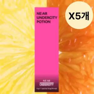 니아르 성인 카페인 스틱 활력 액상 음료 7포 X5개 BNS