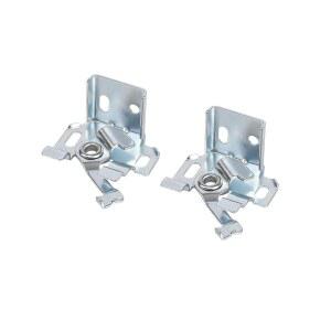 6PCS 베네치아 블라인드 회전 브래킷 - 로만 고정 1(25mm) 상단 헤드레일용 스파이더 마운팅 프레임 버클