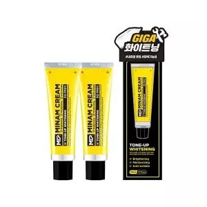 미프 MINAM 화이트닝 남자 톤업 크림 50ml, 2개